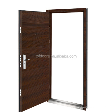 Custom Logo Free Size  Front Entry Exterior Commerical Office Doors with Sound Insulation Material